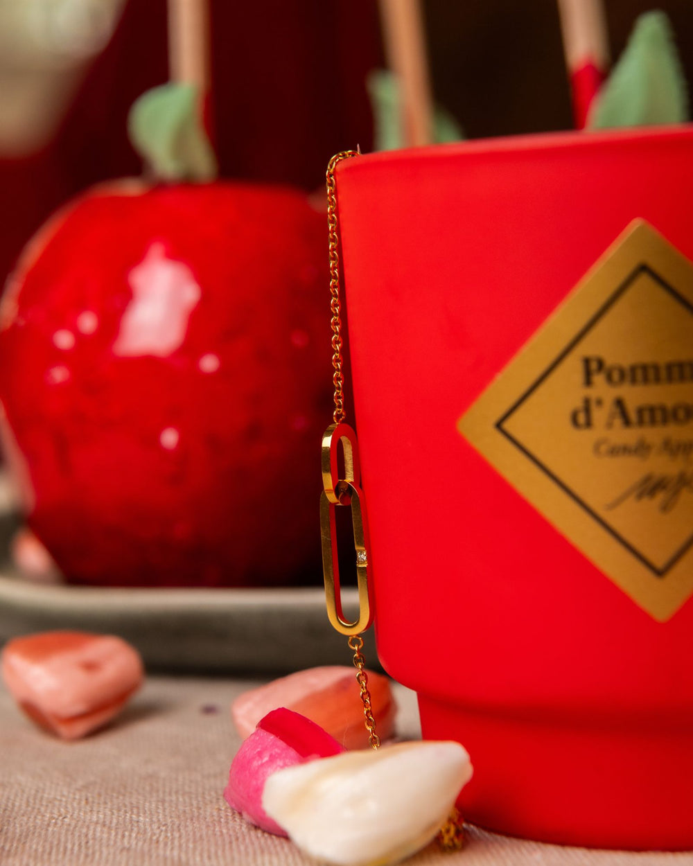 Kandierter Apfel - Pomme d'Amour My Jolie candle - DE